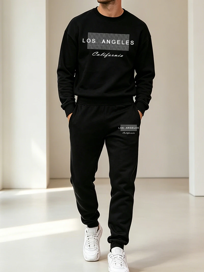Winter Clothing Fashion - Autumn Winter Men's Sports 2 Pcs