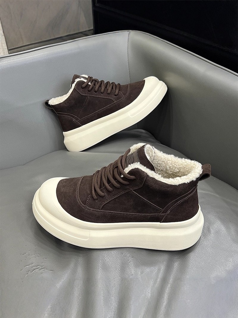 Men's Winter Thickened Fleece  - Snow Boot Fur Lined recension och pris