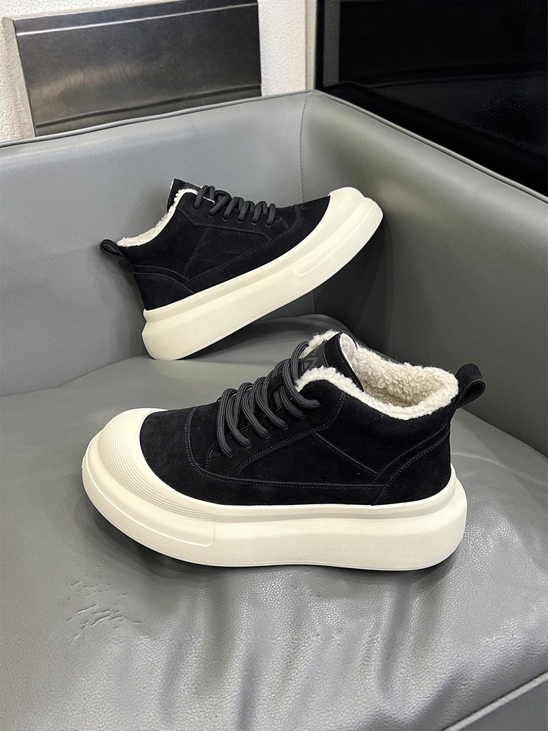 Men's Winter Thickened Fleece  - Snow Boot Fur Lined recension och pris