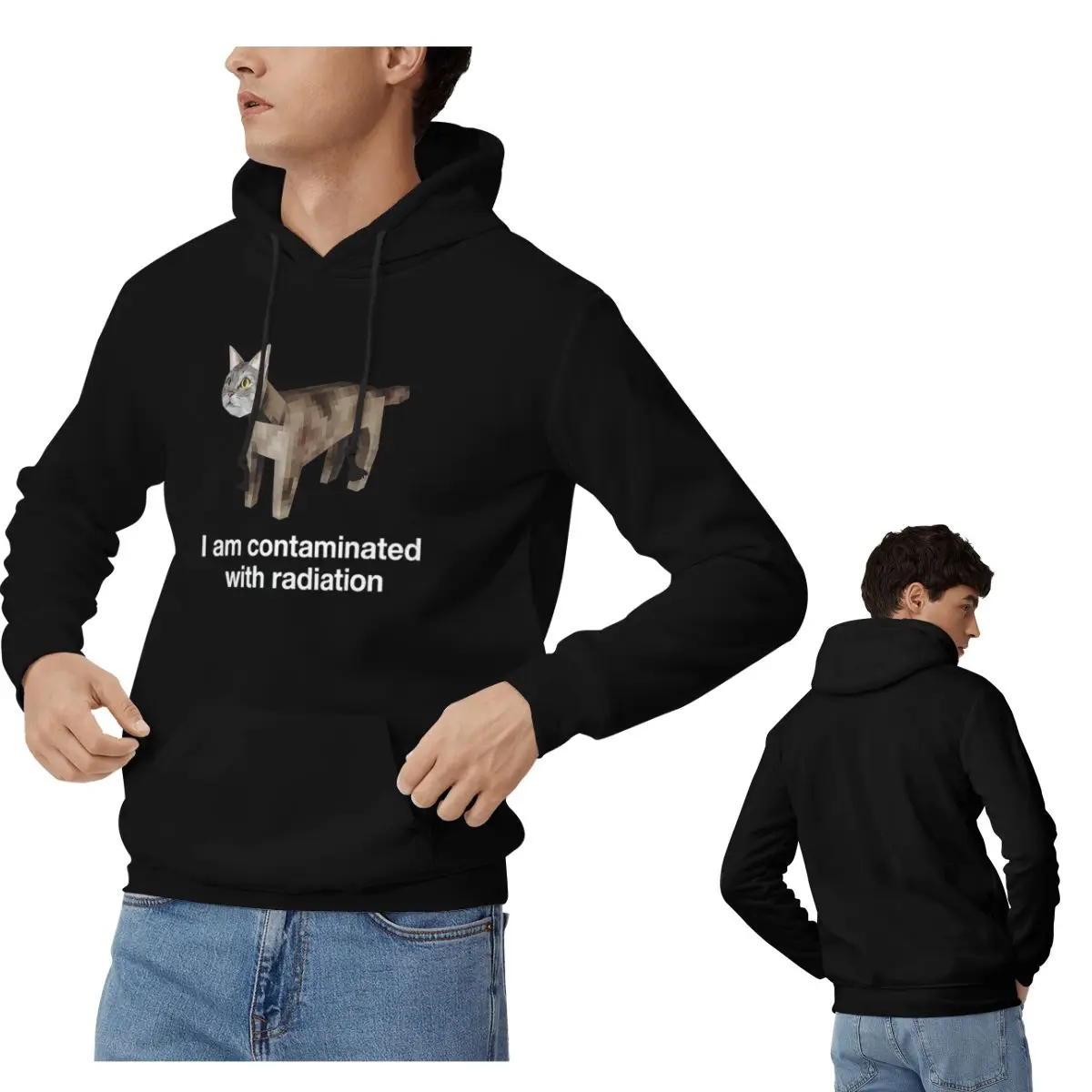 Contaminated Cat Radiation Fun - Winter Clothing Meme recension och pris