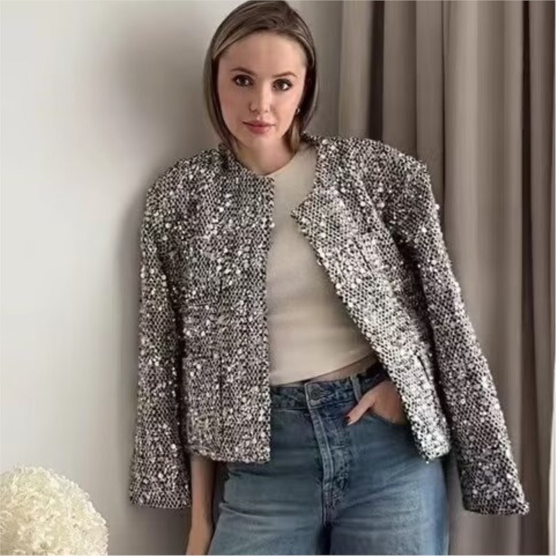 Party Club chic shiny Blazer s - Winter Clothing Dress Up recension och pris