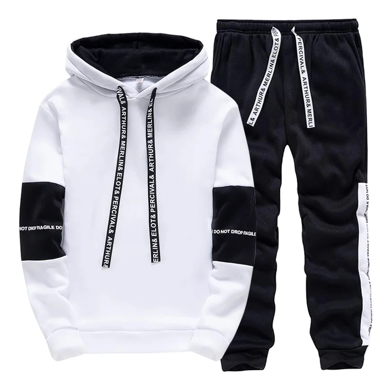 Tracksuit for Man Casual Hoode - Winter Clothing Fashion recension och pris