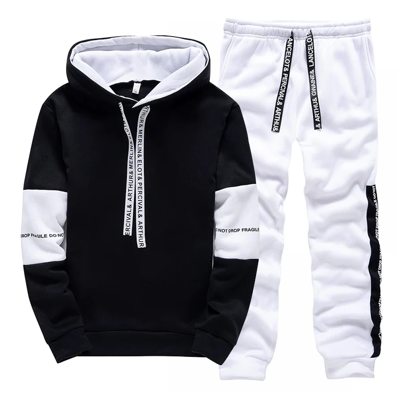 Tracksuit for Man Casual Hoode - Winter Clothing Fashion recension och pris