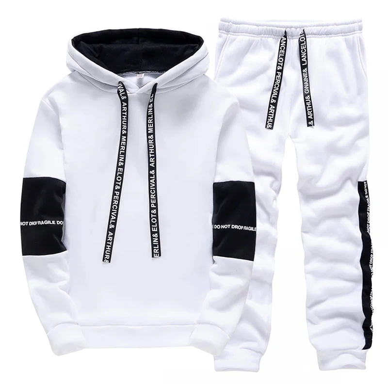 Tracksuit for Man Casual Hoode - Winter Clothing Fashion recension och pris