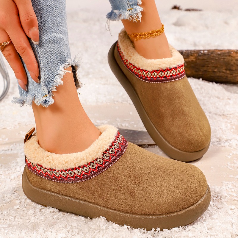 2027 New Women's Plush Slipper - Snow Boot Fur Lined recension och pris