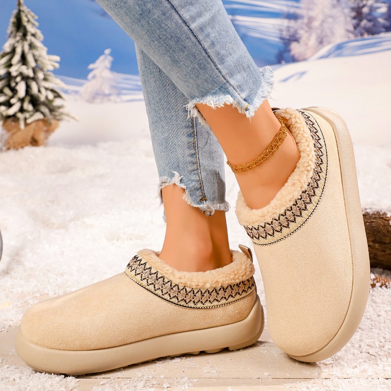 2027 New Women's Plush Slipper - Snow Boot Fur Lined recension och pris