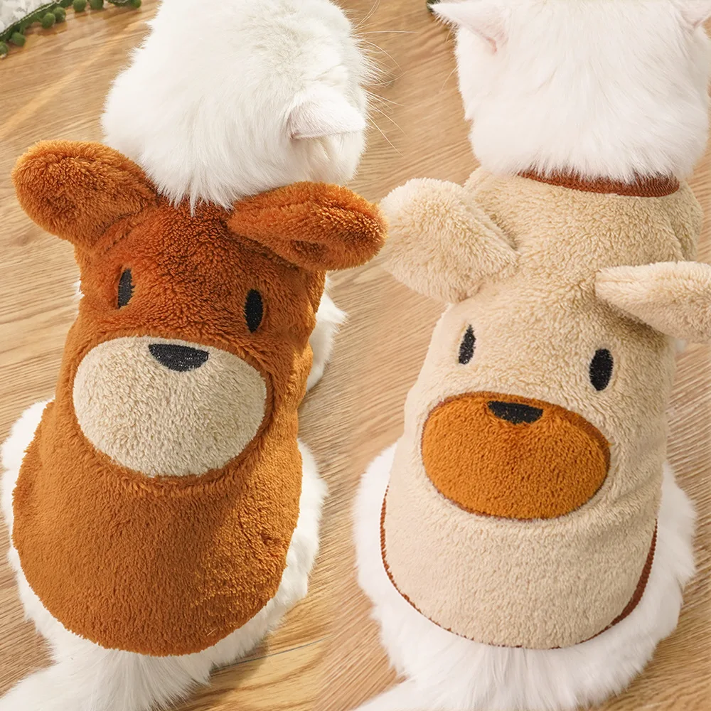 Winter Plush Dog Clothing Warm - Winter Clothing Accessories recension och pris