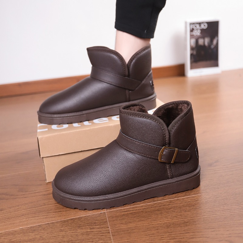 Men Solid Color Snow Boots Min - Snow Boot Fur Lined recension och pris