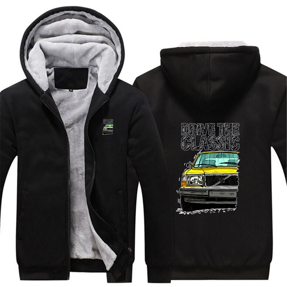 Fleece Warm Thicken Hoodies Dr - Winter Clothing Drive recension och pris