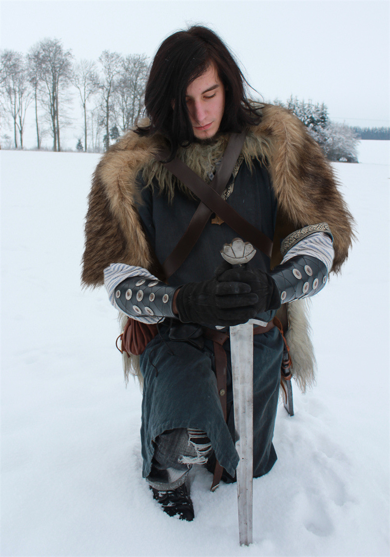 Viking Cloak Faux Fur Collar C - Winter Clothing Accessories recension och pris