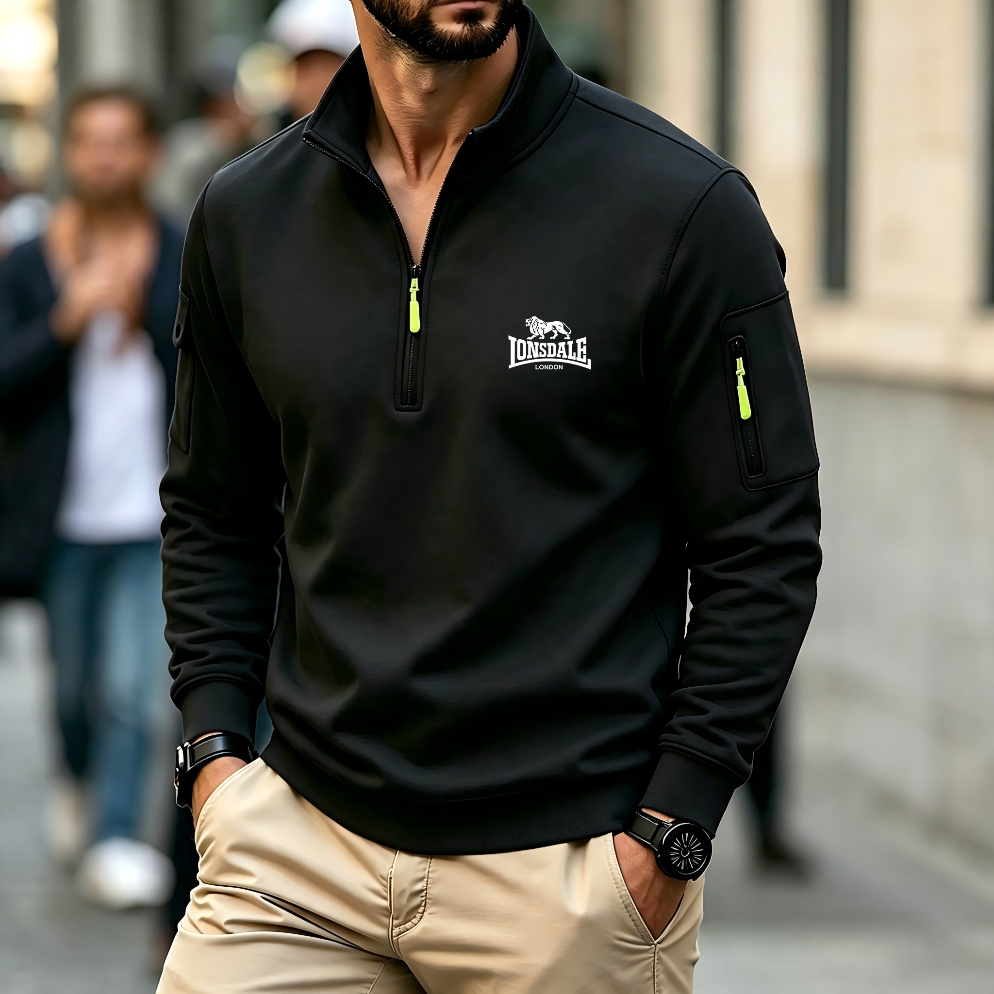 Men's Hooded Sweatshirt Spring - Winter Clothing Fashion recension och pris