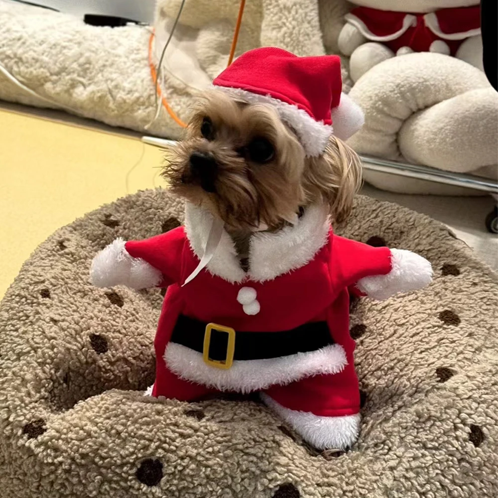 Christmas Clothes For Dogs Cat - Winter Clothing Dress Up recension och pris