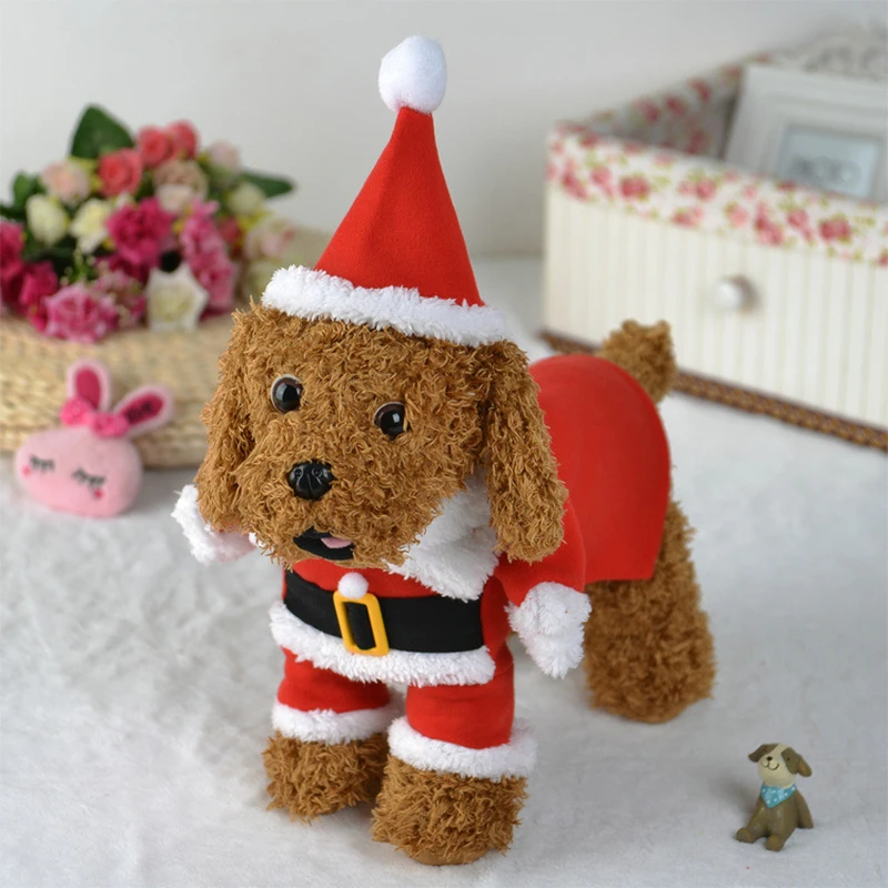 Christmas Clothes For Dogs Cat - Winter Clothing Dress Up recension och pris