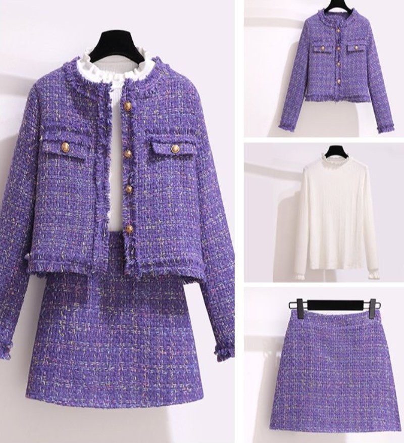 Women Elegant Tweed Fragrant W - Jack Winter Clothing recension och pris