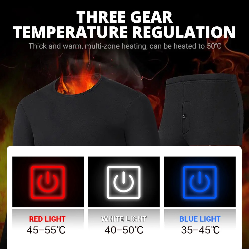 New 52 Areas Heated Underwear  - Winter Clothing Accessories recension och pris