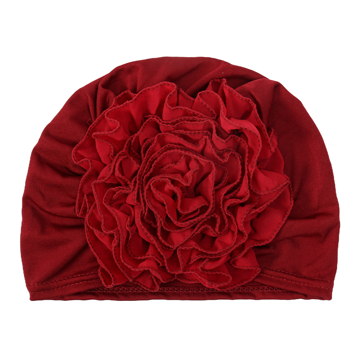 Solid Color Flower Decorated W - Winter Clothing Accessories recension och pris