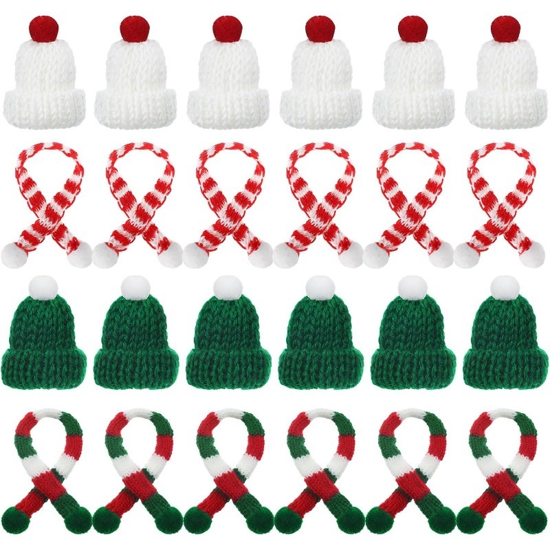 5/10Pcs Christmas Decoration M - Winter Clothing Accessories recension och pris