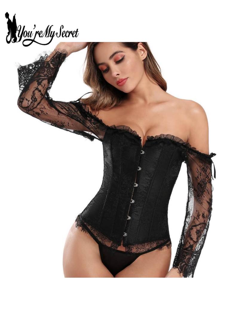 Gothic Long Sleeved Corset Wom - Winter Clothing Dress Up recension och pris