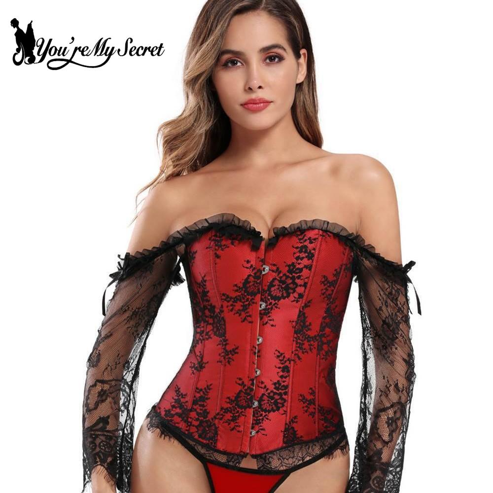 Gothic Long Sleeved Corset Wom - Winter Clothing Dress Up recension och pris