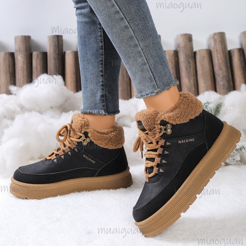 Plus Size 36-41 Winter Snow Bo - Snow Boot Fur Lined recension och pris