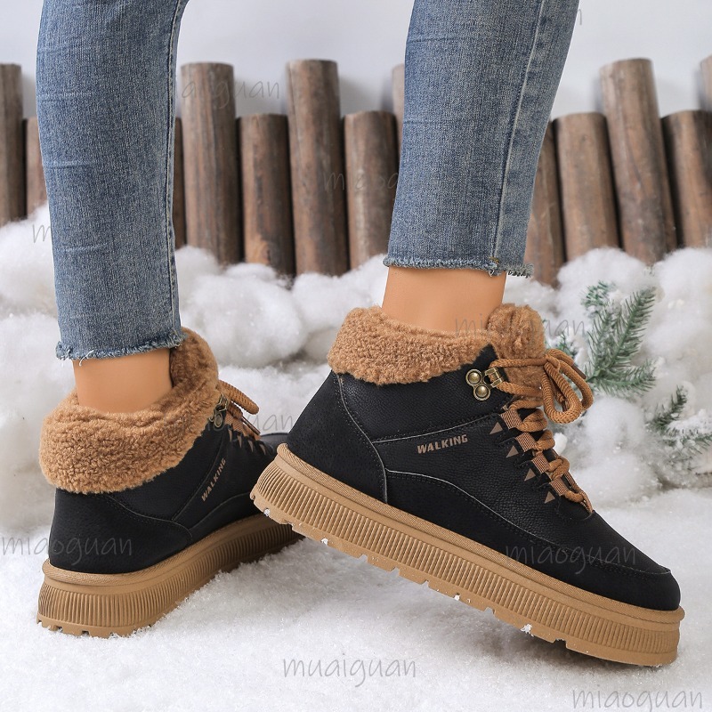 Plus Size 36-41 Winter Snow Bo - Snow Boot Fur Lined recension och pris