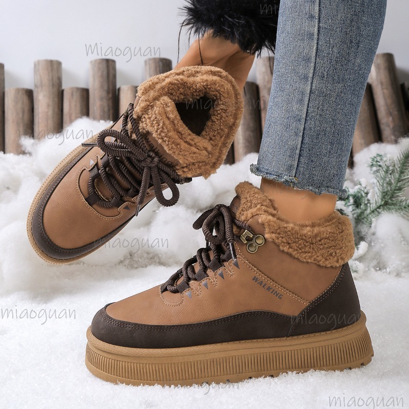 Plus Size 36-41 Winter Snow Bo - Snow Boot Fur Lined recension och pris