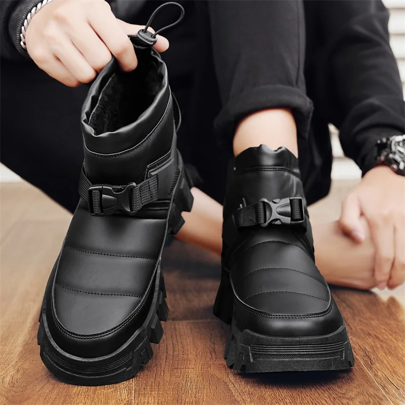 Men's Winter Thick Warm Snow B - Snow Boot Fur Lined recension och pris