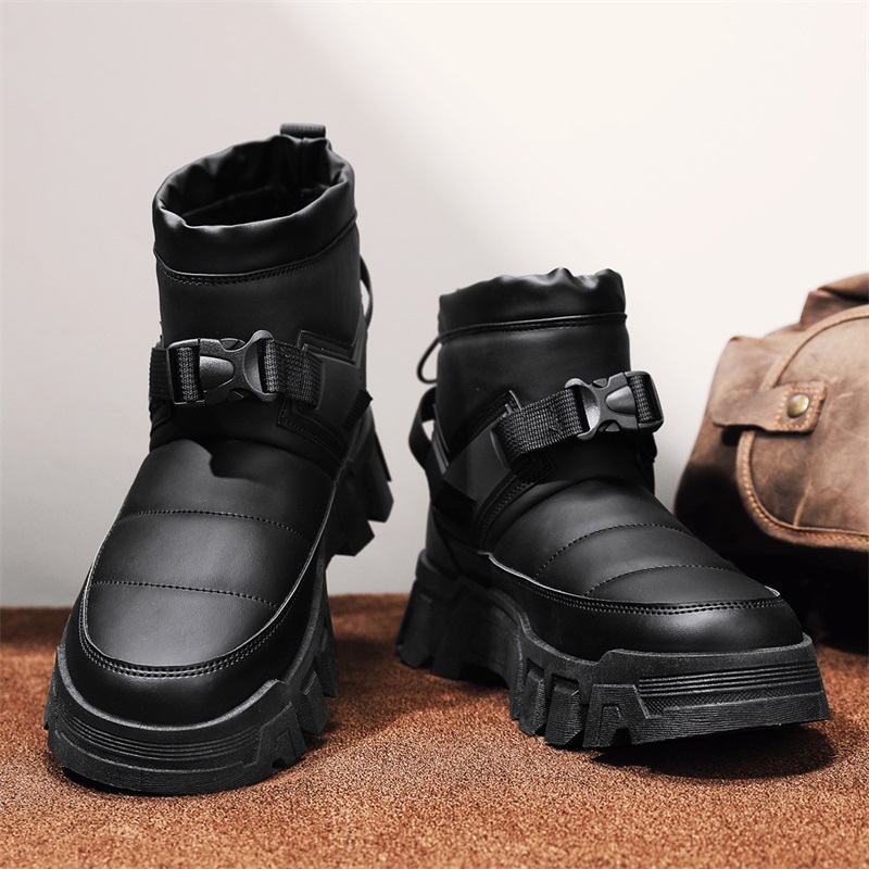 Men's Winter Thick Warm Snow B - Snow Boot Fur Lined recension och pris