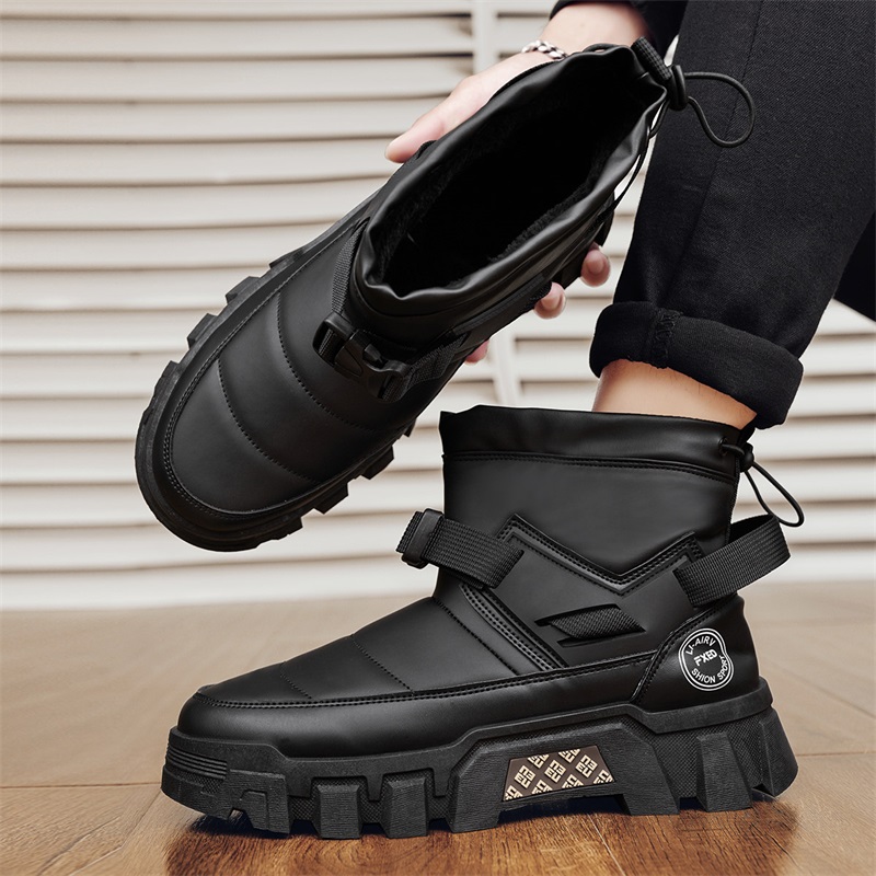 Men's Winter Thick Warm Snow B - Snow Boot Fur Lined recension och pris