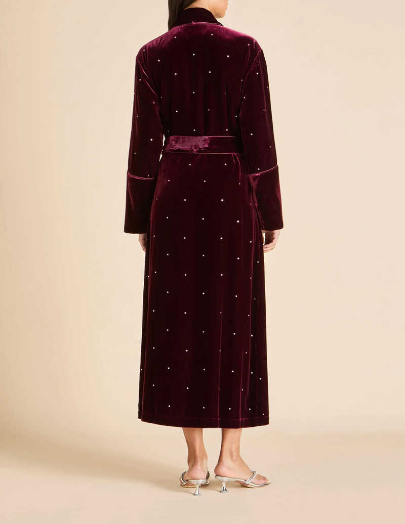 Autumn Red Velvet Wedding Dres - Winter Clothing Dress Up recension och pris