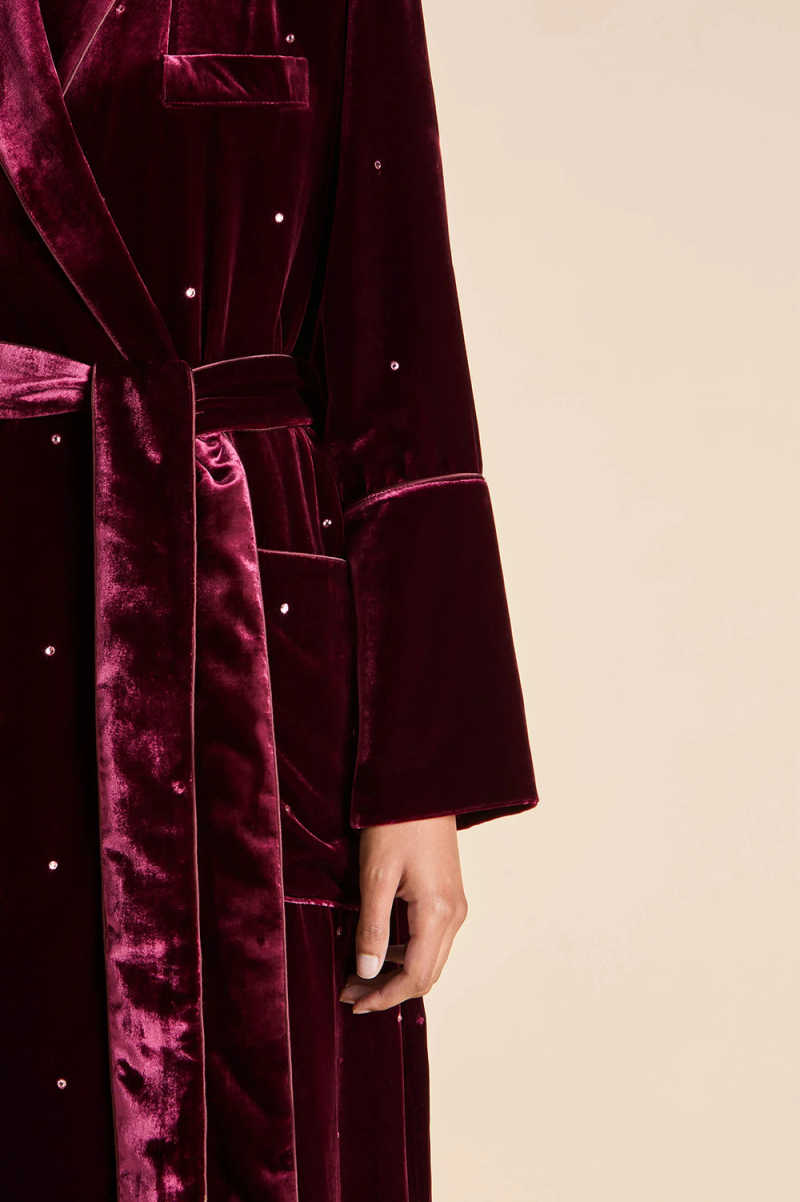 Autumn Red Velvet Wedding Dres - Winter Clothing Dress Up recension och pris