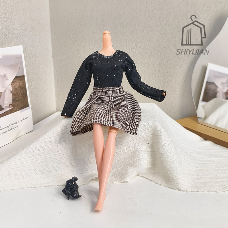 1/6 Doll Handmade Dress Clothi - Winter Clothing Dress Up recension och pris
