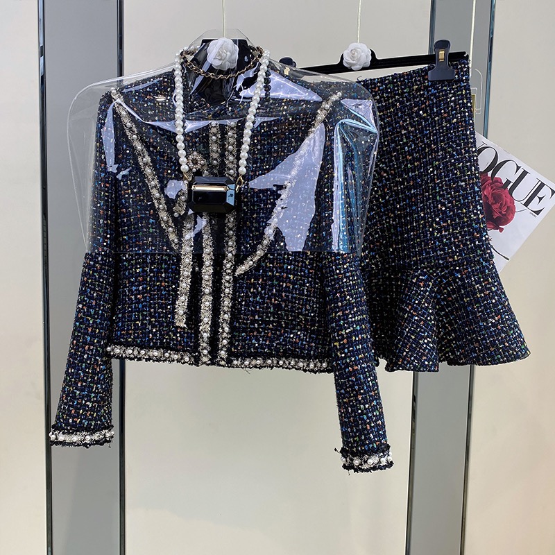 Women Elegant Vintage Tweed Fr - Jack Winter Clothing recension och pris