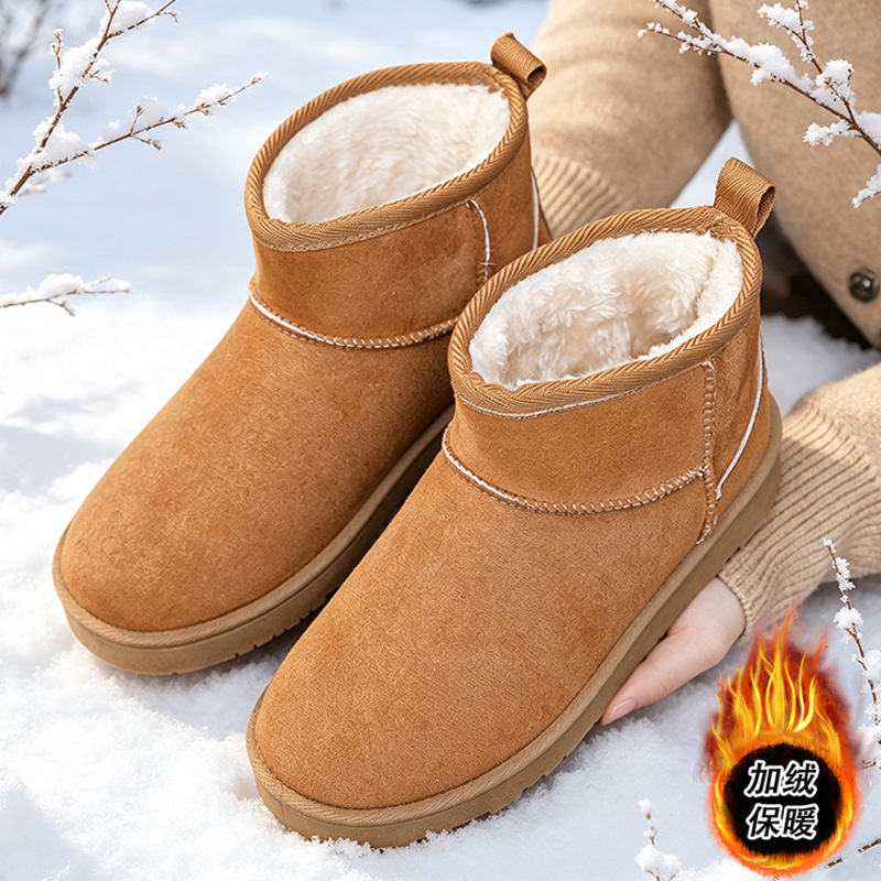 Women Ankle Snow Boots Slip On - Snow Boot Fur Lined recension och pris