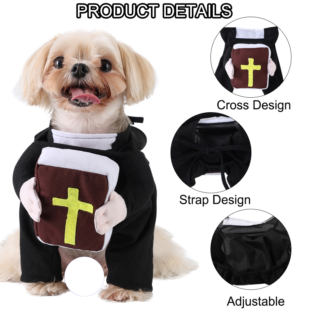 Funny Halloween Pet Dog Cospla - Winter Clothing Dress Up recension och pris