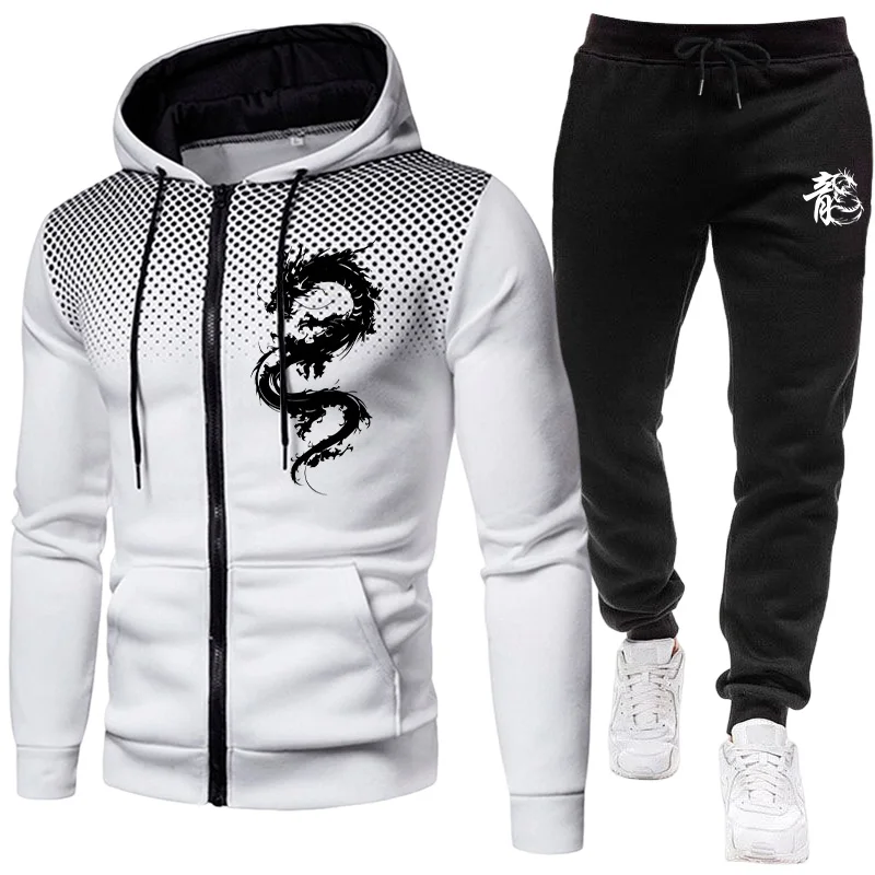 Men's Paris Dragon Pattern Fas - Winter Clothing Fashion recension och pris