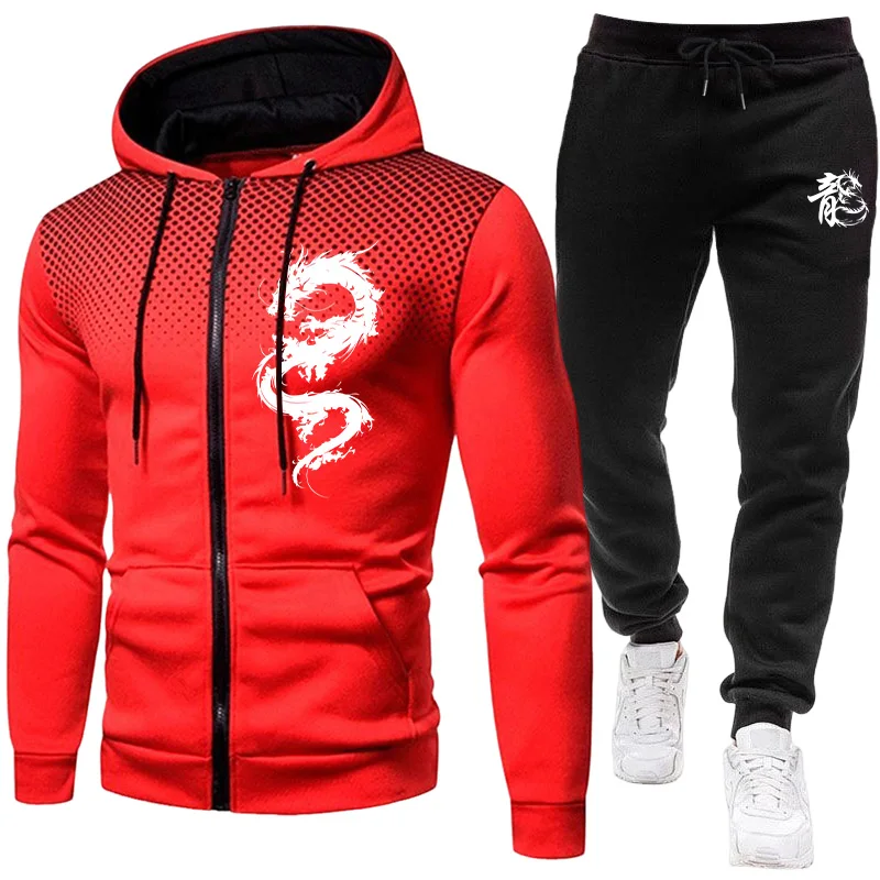 Men's Paris Dragon Pattern Fas - Winter Clothing Fashion recension och pris