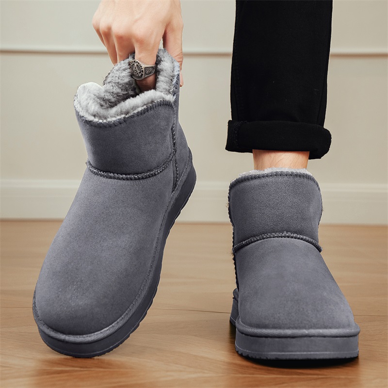 Winter Couple Bread Style Snow - Snow Boot Fur Lined recension och pris