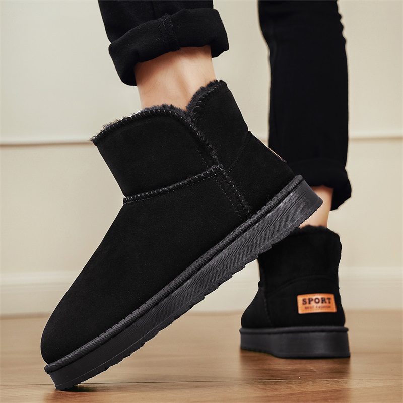 Winter Couple Bread Style Snow - Snow Boot Fur Lined recension och pris