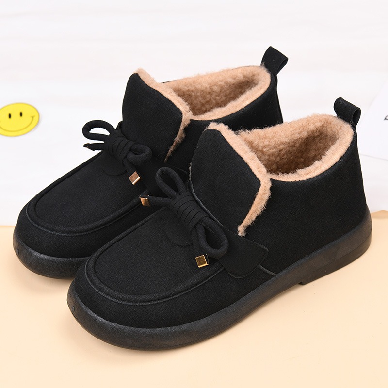 Women Bow‑knot Ankle Snow Boot - Snow Boot Fur Lined recension och pris