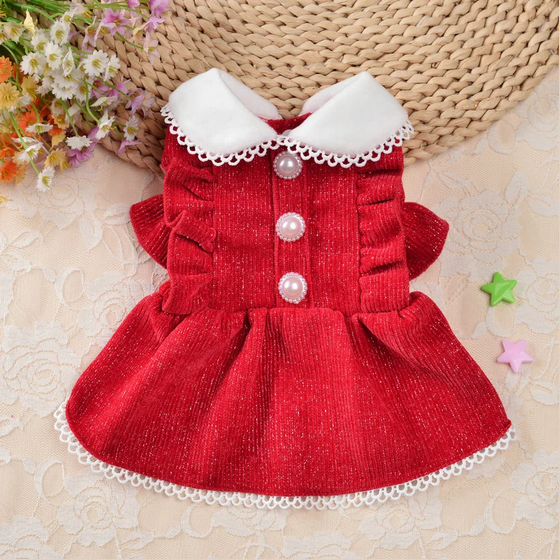 Elegant Princess Dress Dog Clo - Winter Clothing Dress Up recension och pris