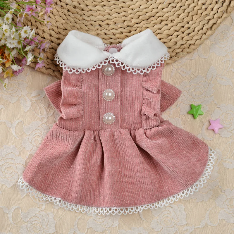Elegant Princess Dress Dog Clo - Winter Clothing Dress Up recension och pris