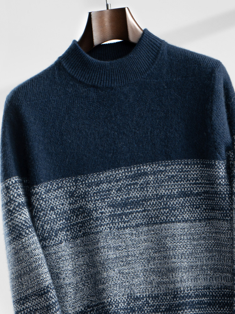 Men's 100% Cashmere Sweater Th - Winter Clothing Colors recension och pris