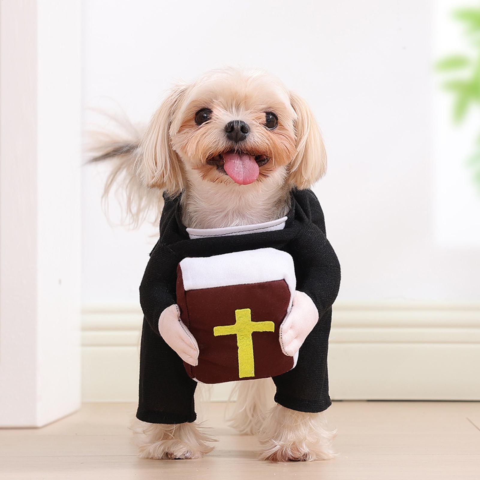 Dog Cosplay Costume Funny Dog  - Winter Clothing Dress Up recension och pris